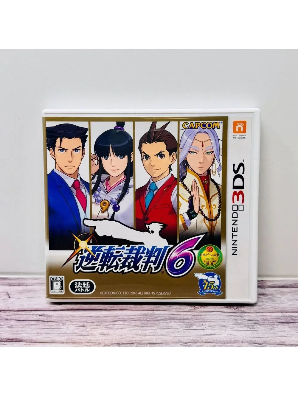 Phoenix Wright Ace Attorney 6 Nintendo 3DS Game Japan Import US Seller